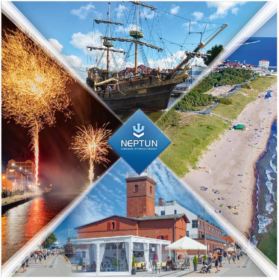 Domki Osrodek Wypoczynkowy Neptun Ujście-Darłowskie Exterior foto